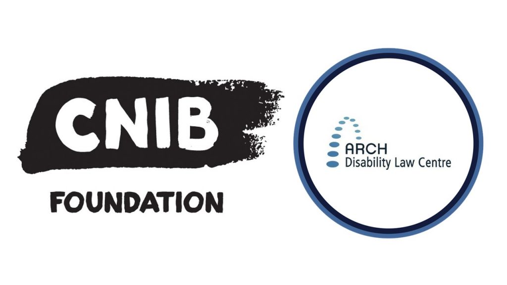 CNIB Foundation and ARCH logos