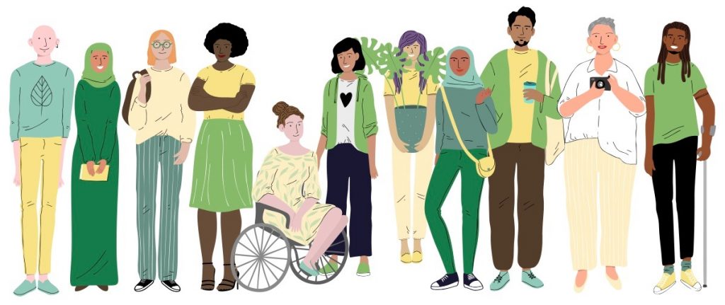 Image of a group of co-workers