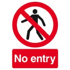no entry sign