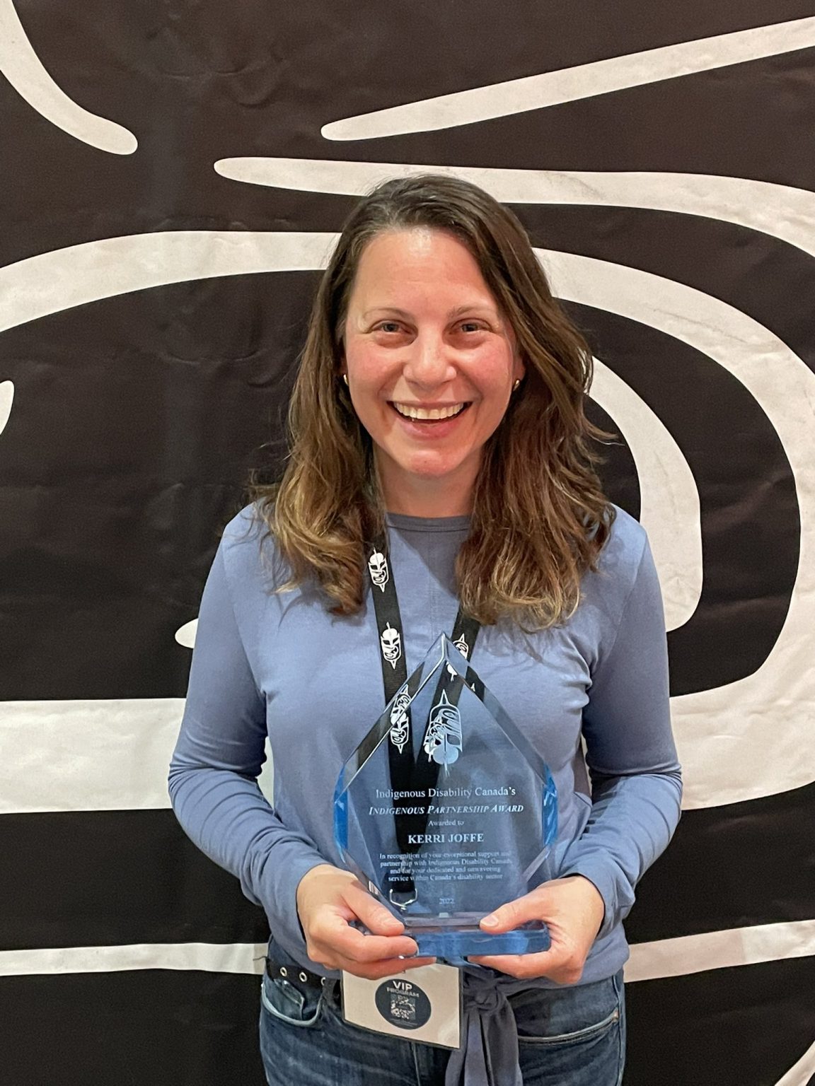 ARCH Disability Law Centre Staff Lawyer Kerri Joffe wins the 2022 Indigenous Partnership Award